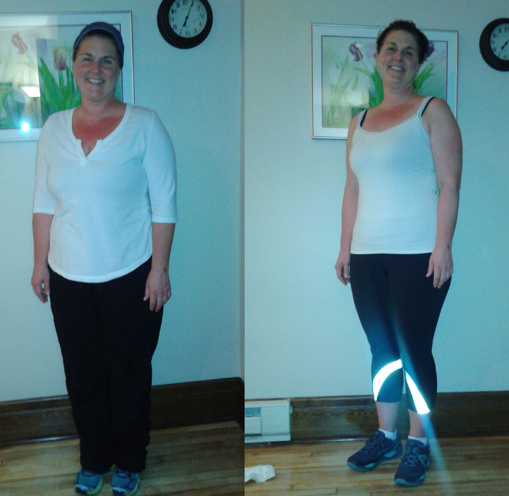 adrenal body type client before and after
