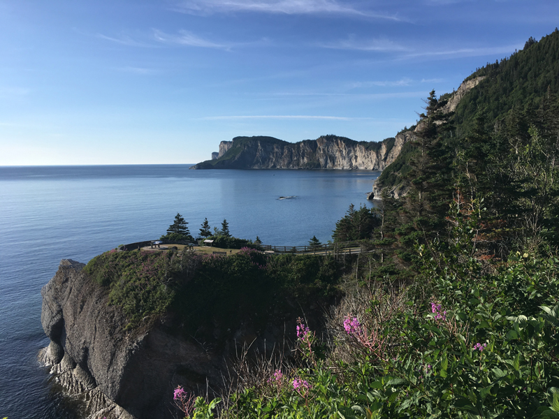 Gaspe bicycle tour