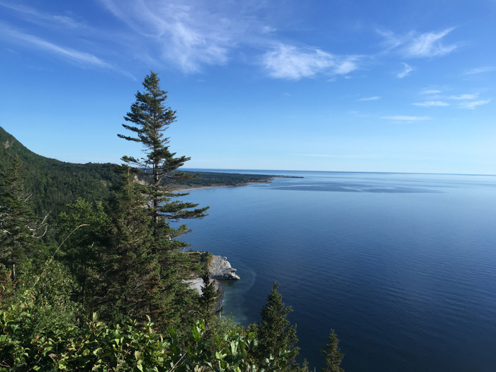 Gaspe bicycle tour