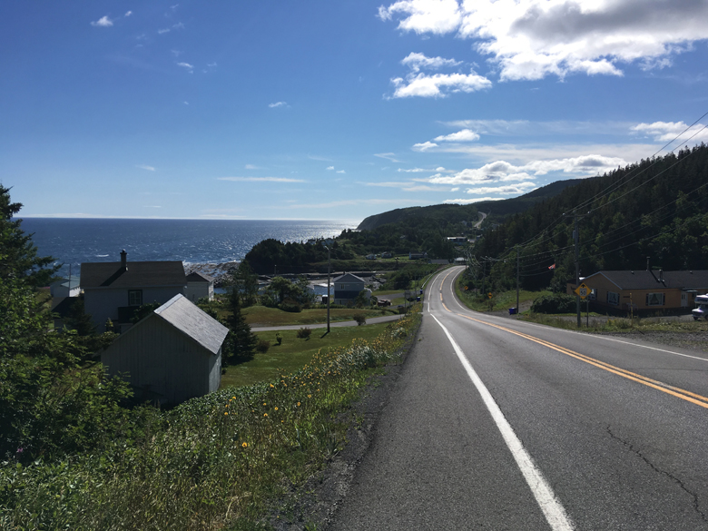 Gaspe bicycle tour