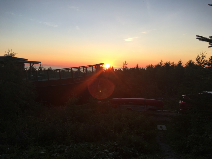 Gaspe bicycle tour