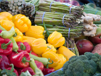 a pic of vegetables showing the importance of low glycemic foods